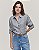 CAMISA LINHO FIO TINTO AZUL - Imagem 5