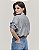 CAMISA LINHO FIO TINTO AZUL - Imagem 6