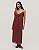 VESTIDO MIDI DELALHE BABADO - Imagem 2