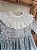 Vestido Ponto Smock azul - Imagem 4