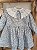 Vestido Ponto Smock azul - Imagem 2