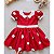 Vestido Infantil Minnie com Gola Personalizada - Imagem 1