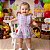 Vestido Infantil Temático Frutinhas Colorido - Imagem 1