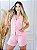 Pijama Americano em Suede - Imagem 1