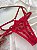 Calcinha Fio Love Straps Dupla ( Vermelho ) - Imagem 4