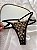 Calcinha Fio Love Straps Dupla ( Preto com Amarelo ) - Imagem 2