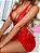 Body Renda Sensual Com Abertura e Saia em Tule ( Sem Bojo ) - Imagem 4