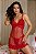 Camisola em Tule de Corações e Renda - Imagem 2