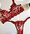 Conjunto Bibi Vermelho/Nude - Personalizável - Imagem 4