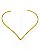 Choker Aro Bella - Folheado - Imagem 1