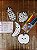 Kit de Plaquinhas para Colorir Frutinhas Alegres - 3d Lavável - Imagem 2