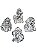 Kit de Plaquinhas para Colorir Princesas - 3d Lavável - Imagem 4