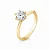 ANEL SOLITÁRIO MOISSANITE 8MM 2CT - Imagem 1