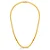 Colar Riviera Citrino Natural 3mm em Prata 925 com Banho de Ouro 18K - Imagem 1