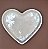 Bandeja - Heart Prateado - Imagem 2