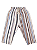 Calça Reta - Stripes Marrom e Azul - Imagem 4