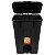 Lixeira Com Pedal 60L Retangular Preta Reforçada Multiuso Antares - Imagem 5