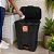Lixeira Com Pedal 60L Retangular Preta Reforçada Multiuso Antares - Imagem 3