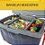 Cooler Caixa Térmica CROSS 54 Litros Com Rodas, Alças Divisórias e Bandeja Perfeita para Lanches, Viagens Antares - Imagem 2