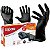 Luva Preta Viniflex 100un G Descartável Sem Pó Vabene - Imagem 1