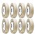 Fita Crepe 18mm x 50m Alltape 8 Rolos Uso Geral Alta Resistência - Imagem 4
