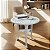 Mesa Colonial Branca Plástica Estilo e Praticidade para Ambientes Externos e Internos Antares - Imagem 5