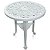 Mesa Colonial Branca Plástica Estilo e Praticidade para Ambientes Externos e Internos Antares - Imagem 3
