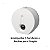 Dispenser Para Papel Higiênico Rolão Superpro Suporte Plástico Branco - Imagem 3