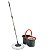 Mop Giratório Com Cesto em Inox Reforçado 12 Litros Qualidade Superpro - Imagem 4