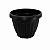 VASO GREGO REDONDO P PRETO GARDEN - 2,2L 15X18CM - Imagem 6