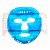 Máscara Térmica Gel Azul ROSTO / FACE Uniqcare Quente OU Frio Reutilizável - Imagem 4