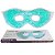 Máscara Térmica Gel Verde para os Olhos Uso Frio e Quente Uniqcare - Imagem 1