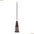 Kit 100 un Agulha HiPodérmica Descartável 25x0,6 23g Uniqmed - Imagem 2