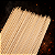 Pacote Com 1000 Espetos Bambu Churrasco Meia Ponta 25cm Vabene - Imagem 3