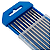 ELETRODO TUNGSTENIO WCE20 3/32 WTH20 2,4X150MM CINZA - Imagem 1