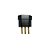PLUG MONOFASICO RESIDENCIAL 90° 10A 2P+T C/ PRENSA CABO - Imagem 2