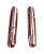 BICO DE CONTATO 1,6MM X 43MM E-CU ROSCA M8 IMP - Imagem 1