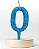Vela Mini Luxo Azul - Imagem 2