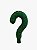 Vela Glitter Verde números de 0 a 9 e ? - Imagem 11