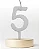 Vela Mini Luxo Branca - Imagem 6