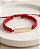 Pulseira Macramê chapinha com estrelinha vazada banhada ouro 18k RN - Imagem 2