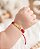 Pulseira Macramê chapinha com estrelinha vazada banhada ouro 18k RN - Imagem 1