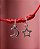 Pulseira colorida com pingente Lua e Estrela pratas 925 - Imagem 3