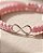 Pulseira macramê coloridas infinito com ponteira Prata 925 RN - Imagem 4