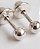 Brinco bolinha em prata 925 com tarraxa Baby 1mm - Imagem 1