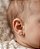 Brinco bolinha em prata 925 com tarraxa Baby 1mm - Imagem 4
