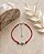 Pulseira vermelha olho grego em prata 925 com extensor - Imagem 5