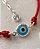 Pulseira vermelha olho grego em prata 925 com extensor - Imagem 6