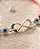 Pulseira vermelha infinito e olho grego em prata 925 com extensor - Imagem 5