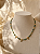 Colar Turquesa Africana Banhado a Ouro - Imagem 1